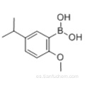 Ácido borónico, B- [2-metoxi-5- (1-metiletil) fenil] - CAS 216393-63-4